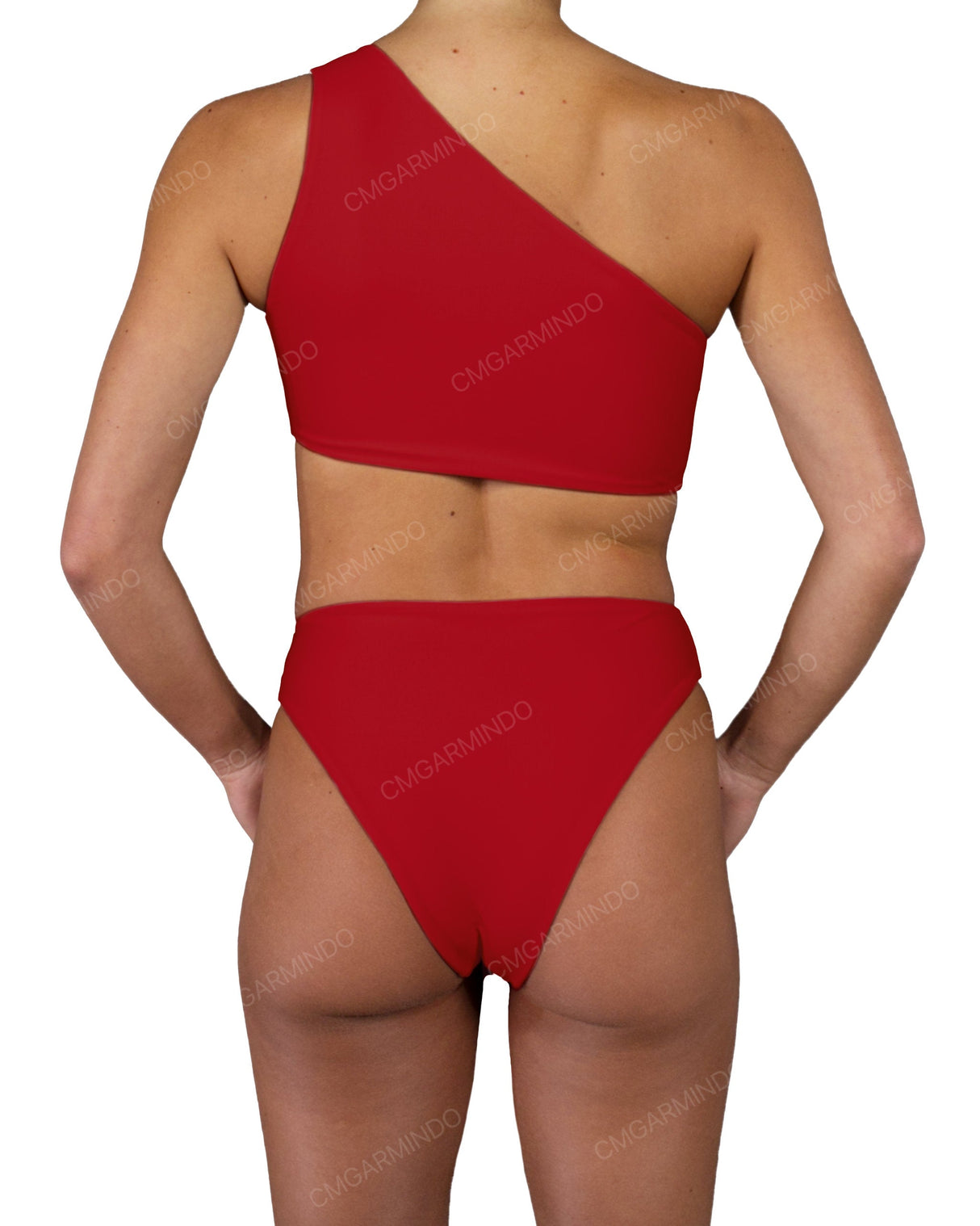 Asymmetrical One Shoulder One Piece