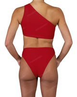 Asymmetrical One Shoulder One Piece