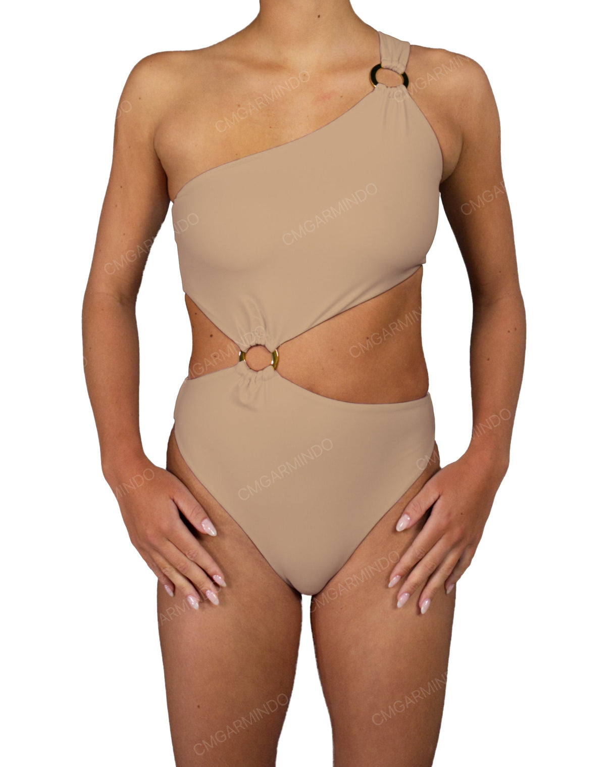 Asymmetrical One Shoulder One Piece