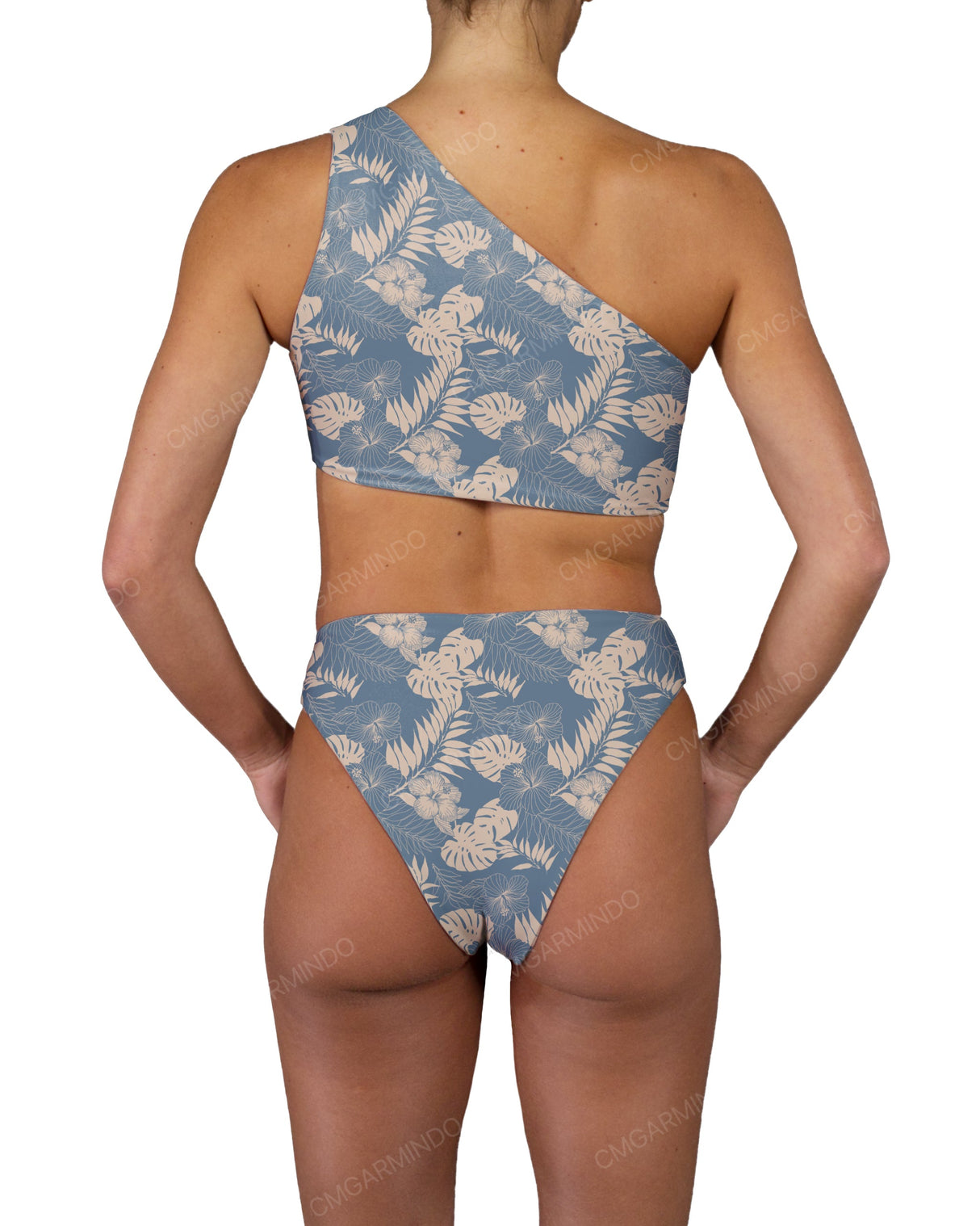 Asymmetrical One Shoulder One Piece