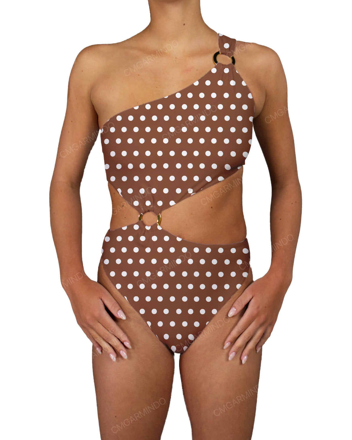Asymmetrical One Shoulder One Piece