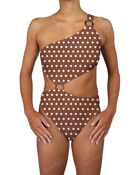 Asymmetrical One Shoulder One Piece