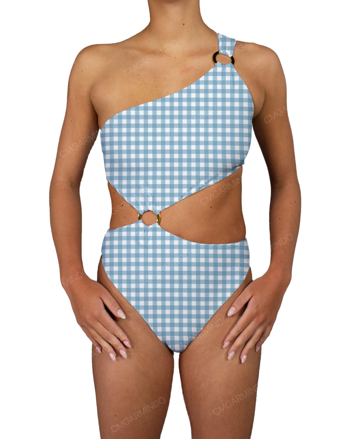 Asymmetrical One Shoulder One Piece