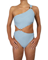 Asymmetrical One Shoulder One Piece