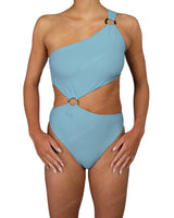 Asymmetrical One Shoulder One Piece