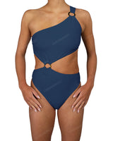 Asymmetrical One Shoulder One Piece