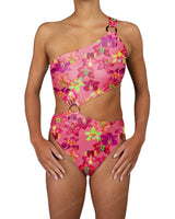 Asymmetrical One Shoulder One Piece