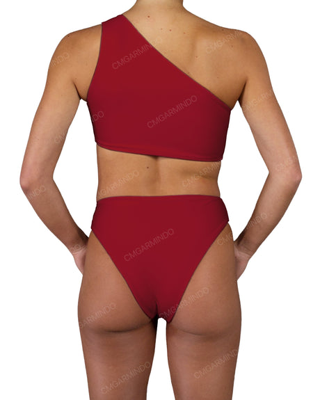 Asymmetrical One Shoulder One Piece