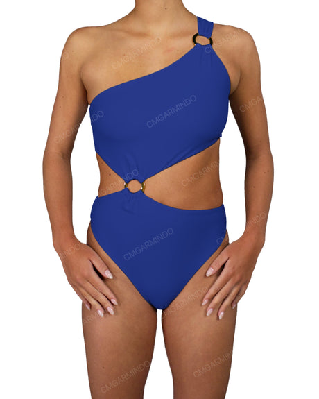Asymmetrical One Shoulder One Piece
