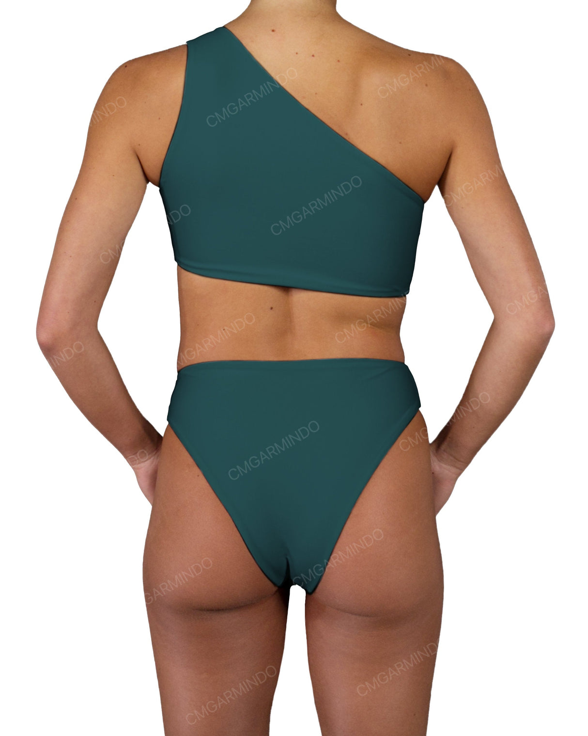 Asymmetrical One Shoulder One Piece