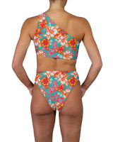 Asymmetrical One Shoulder One Piece