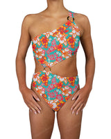 Asymmetrical One Shoulder One Piece