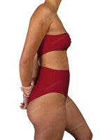 One Shoulder Twist One Piece