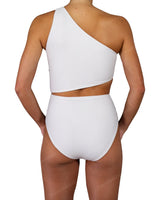 One Shoulder Twist One Piece