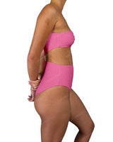 One Shoulder Twist One Piece