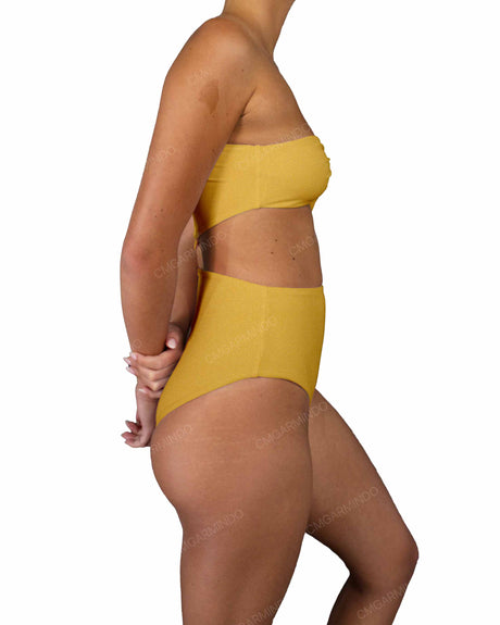 One Shoulder Twist One Piece
