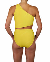 One Shoulder Twist One Piece