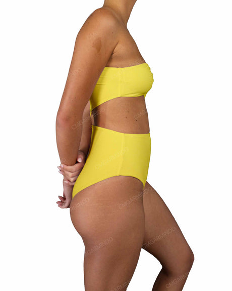 One Shoulder Twist One Piece