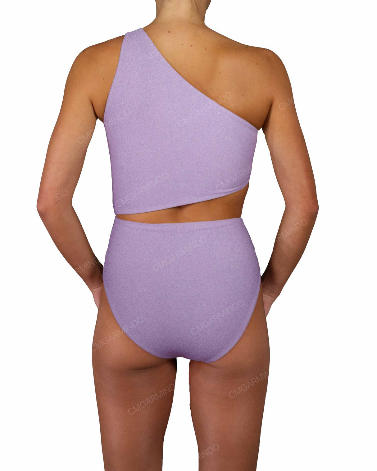 One Shoulder Twist One Piece