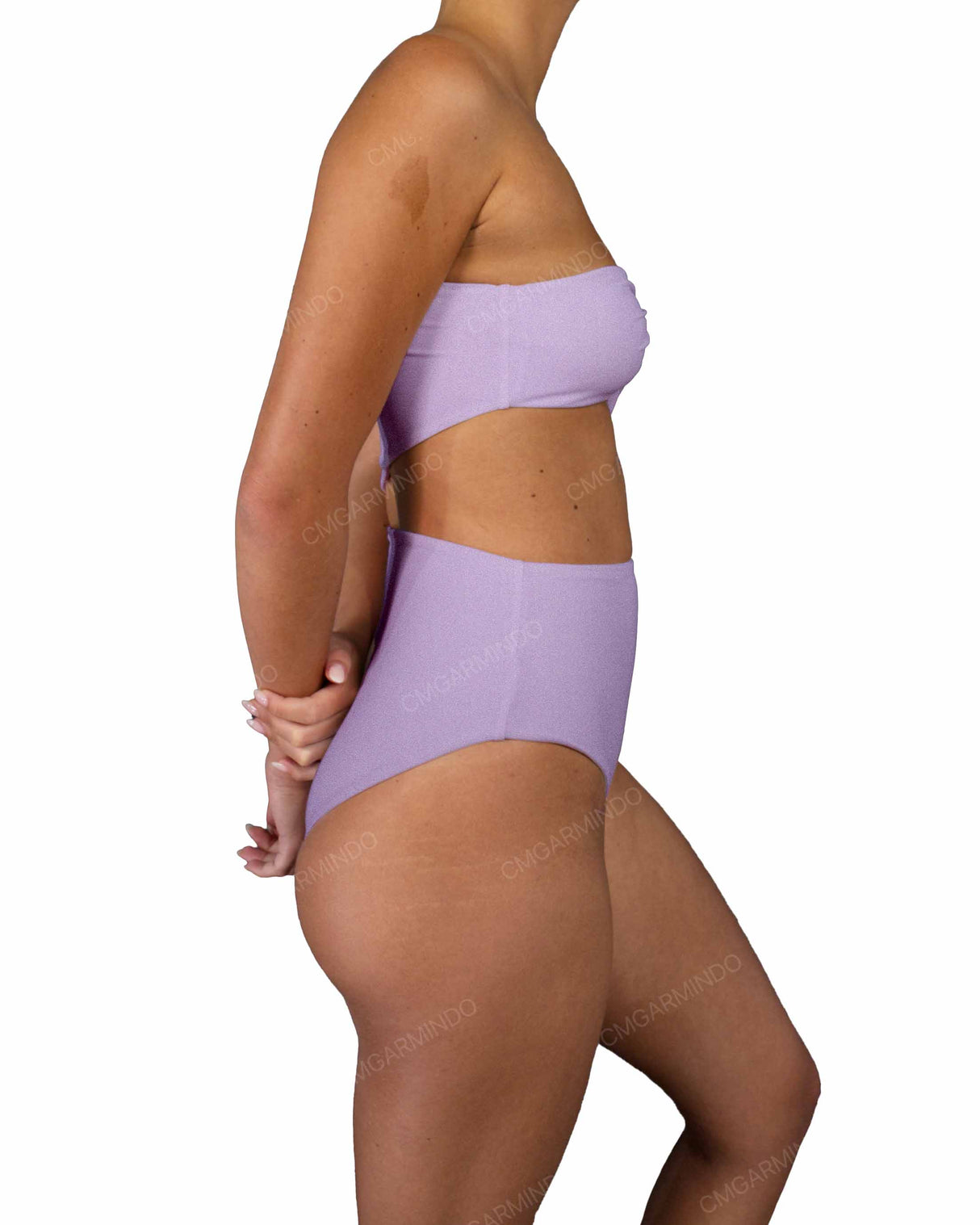 One Shoulder Twist One Piece