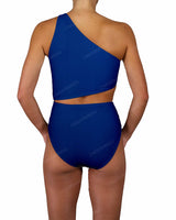 One Shoulder Twist One Piece