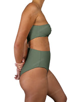 One Shoulder Twist One Piece