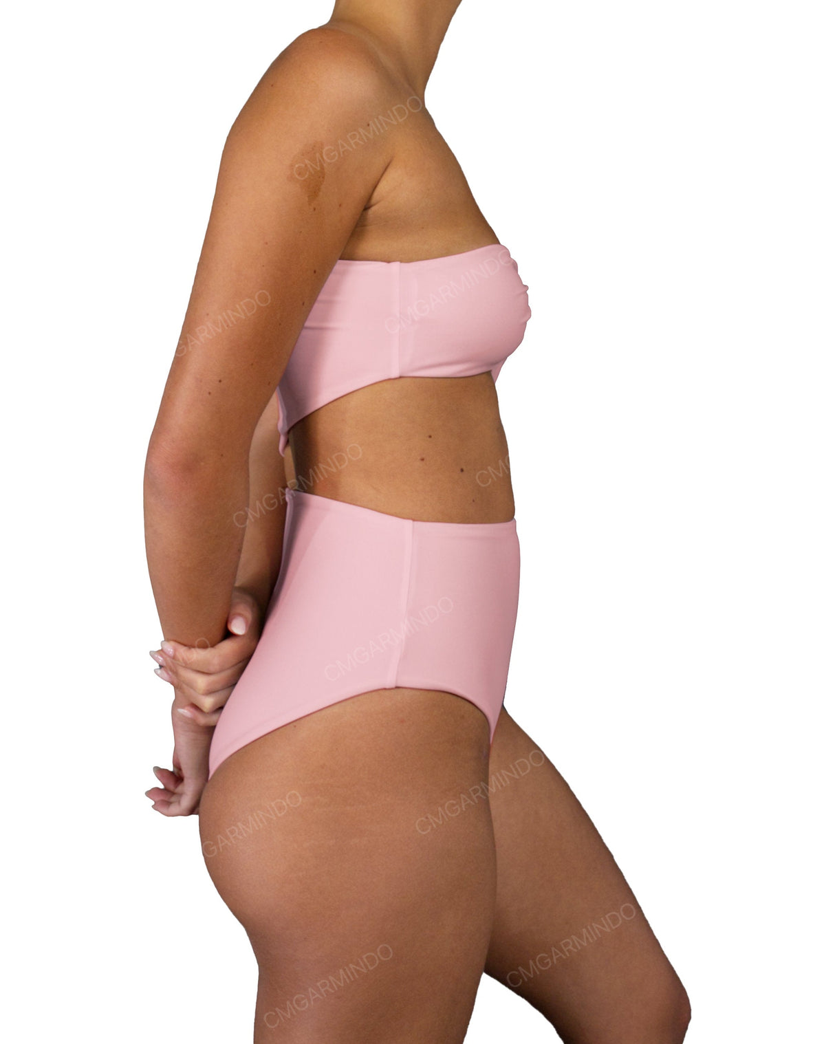 One Shoulder Twist One Piece