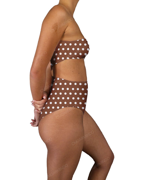 One Shoulder Twist One Piece