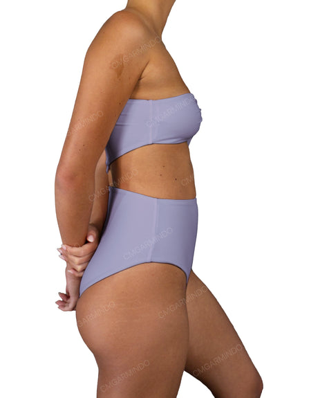One Shoulder Twist One Piece