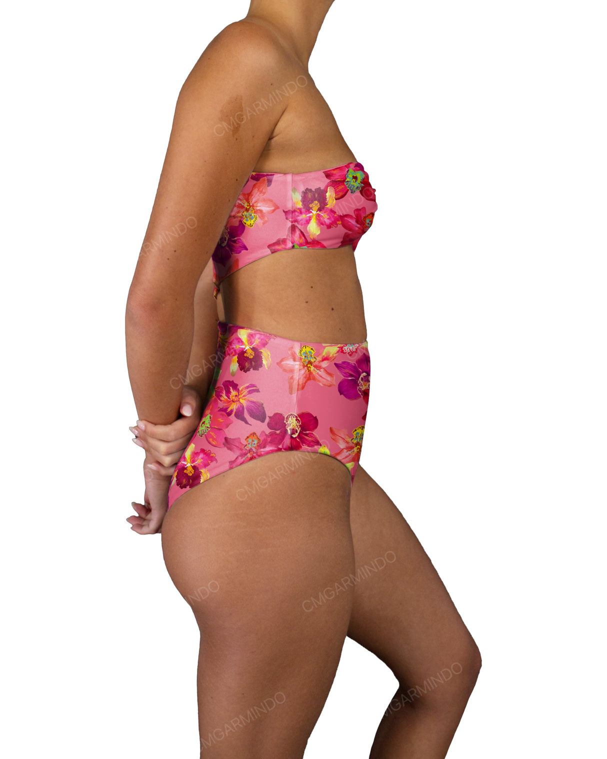 One Shoulder Twist One Piece