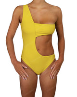 One Shoulder Bandeau One Piece