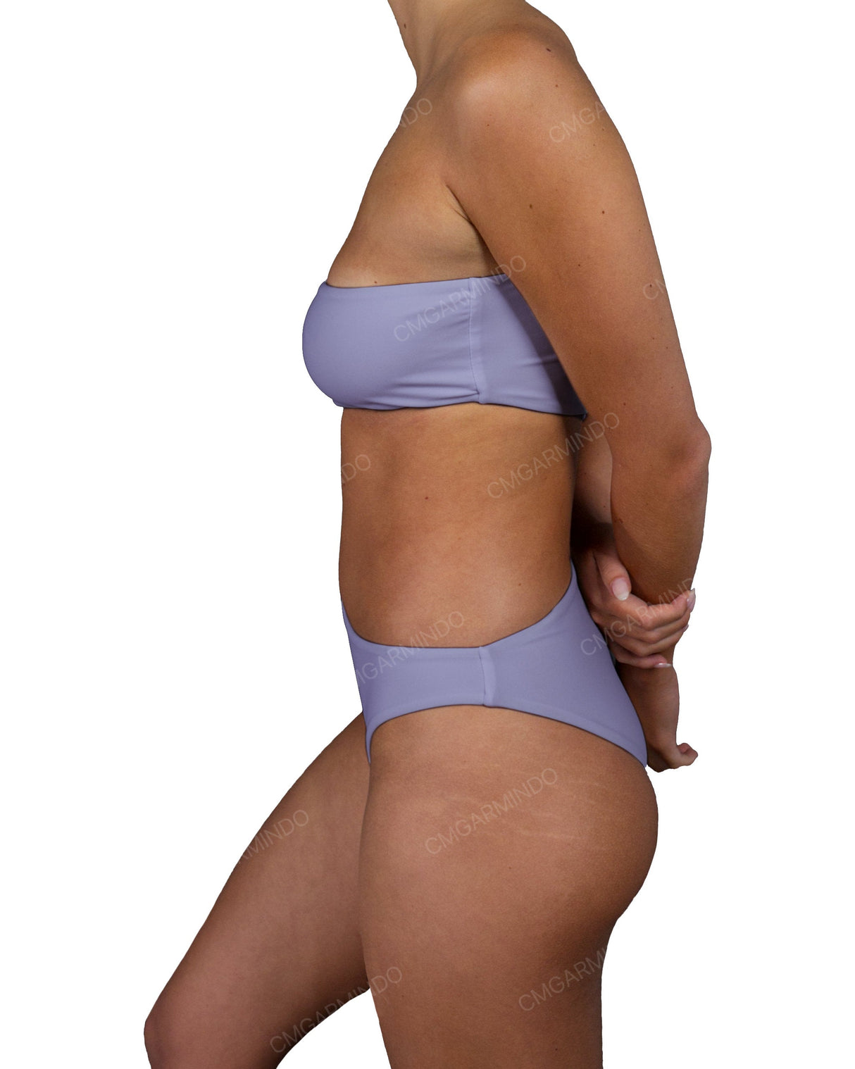 One Shoulder Bandeau One Piece