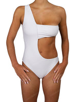 One Shoulder Bandeau One Piece