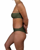 One Shoulder Bandeau One Piece