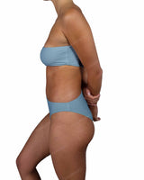 One Shoulder Bandeau One Piece