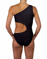 One Shoulder Bandeau One Piece