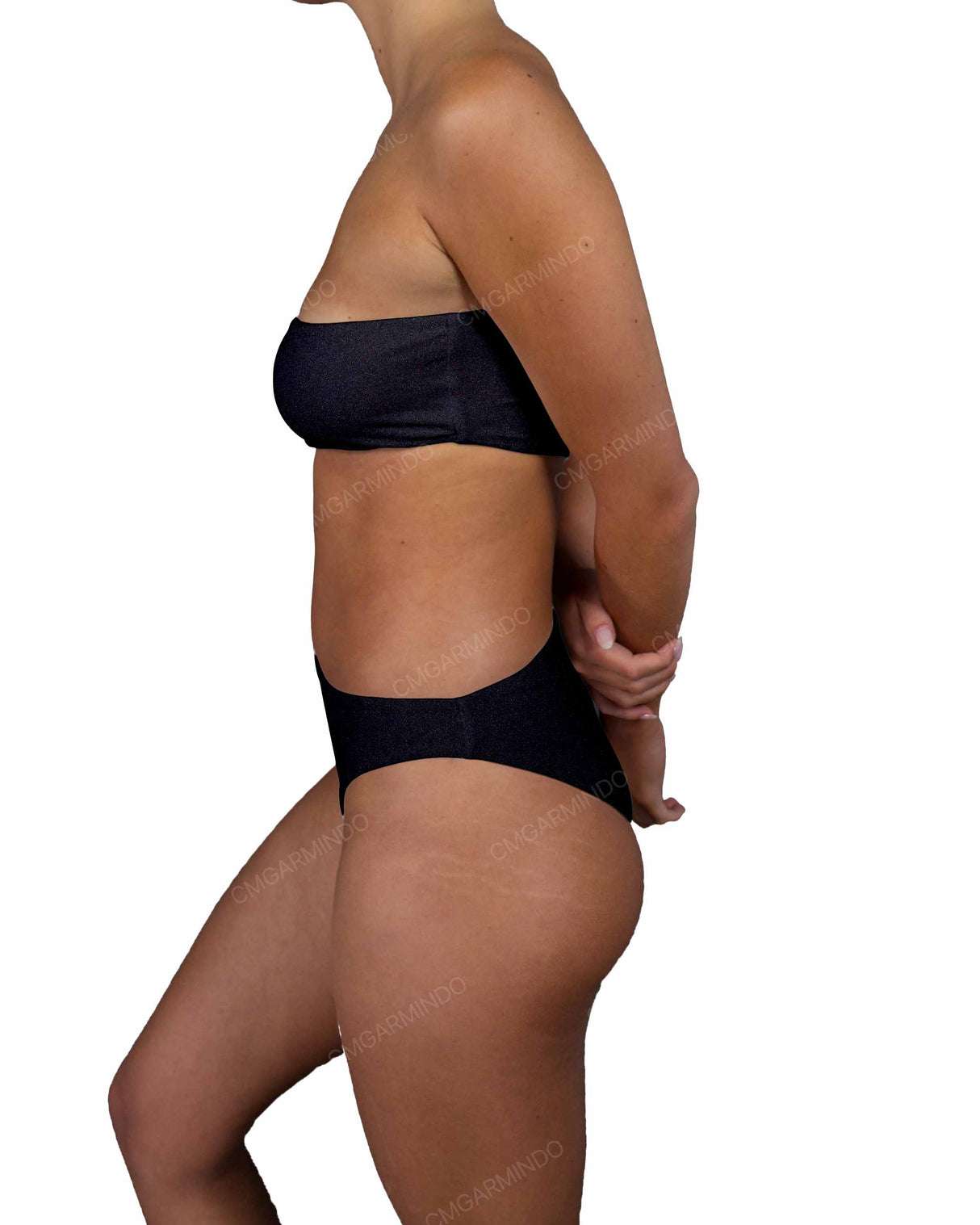 One Shoulder Bandeau One Piece