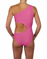 One Shoulder Bandeau One Piece