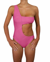 One Shoulder Bandeau One Piece