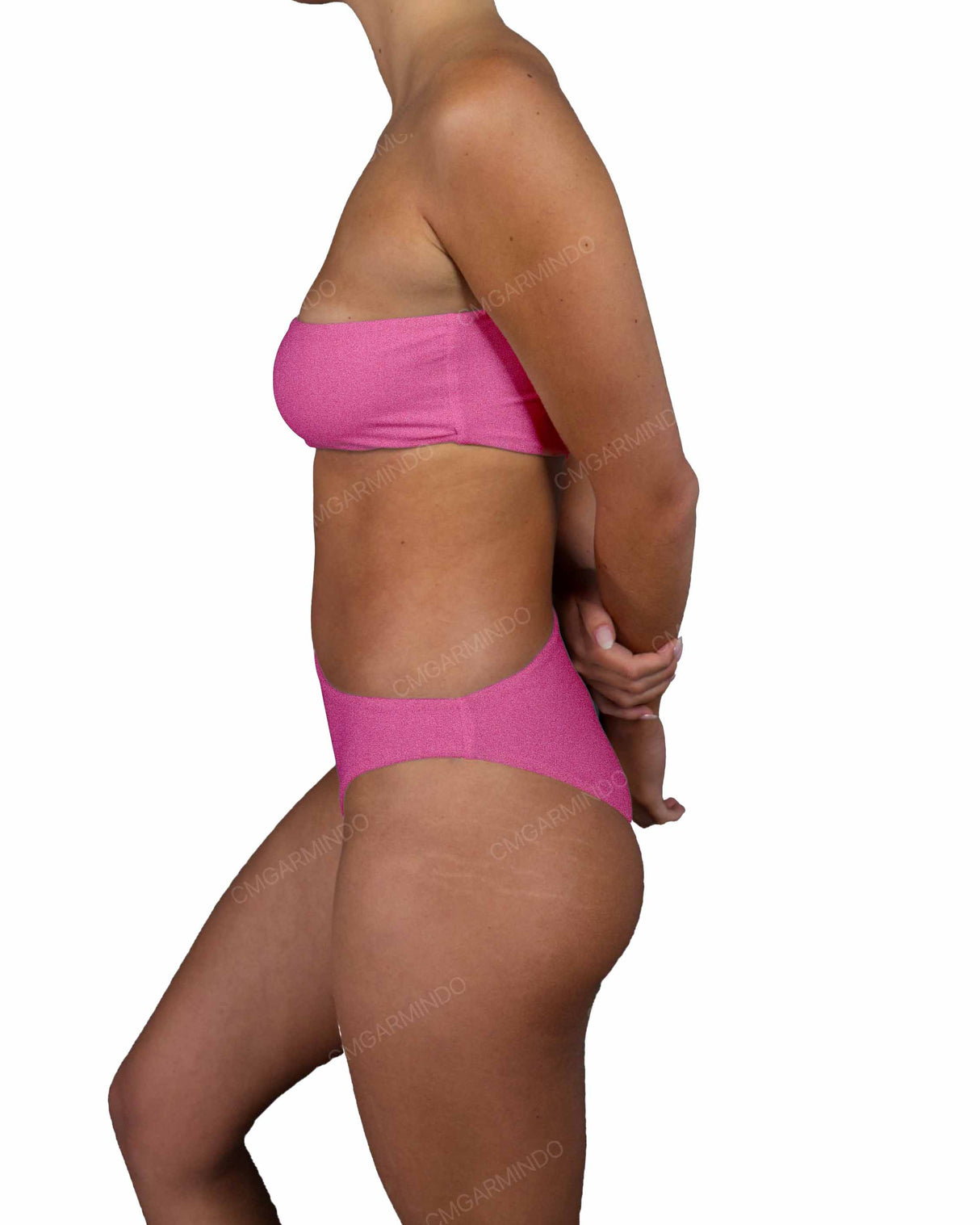 One Shoulder Bandeau One Piece