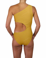 One Shoulder Bandeau One Piece