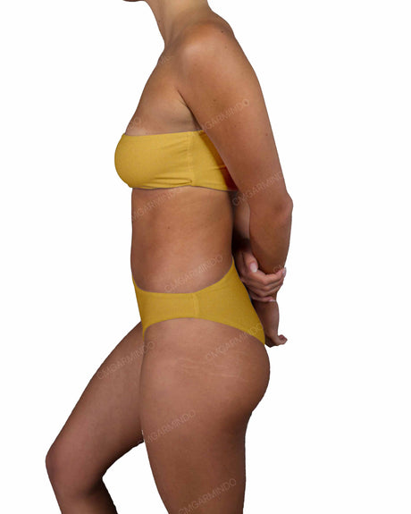 One Shoulder Bandeau One Piece