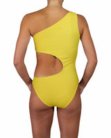 One Shoulder Bandeau One Piece