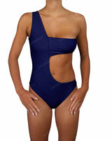 One Shoulder Bandeau One Piece