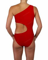 One Shoulder Bandeau One Piece