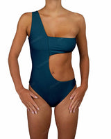 One Shoulder Bandeau One Piece