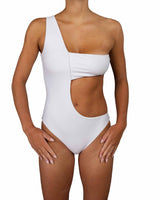 One Shoulder Bandeau One Piece