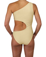 One Shoulder Bandeau One Piece