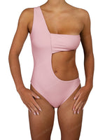 One Shoulder Bandeau One Piece
