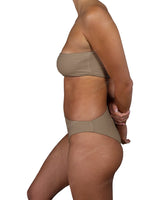 One Shoulder Bandeau One Piece